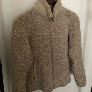 Uniqlo fuzzy jacket